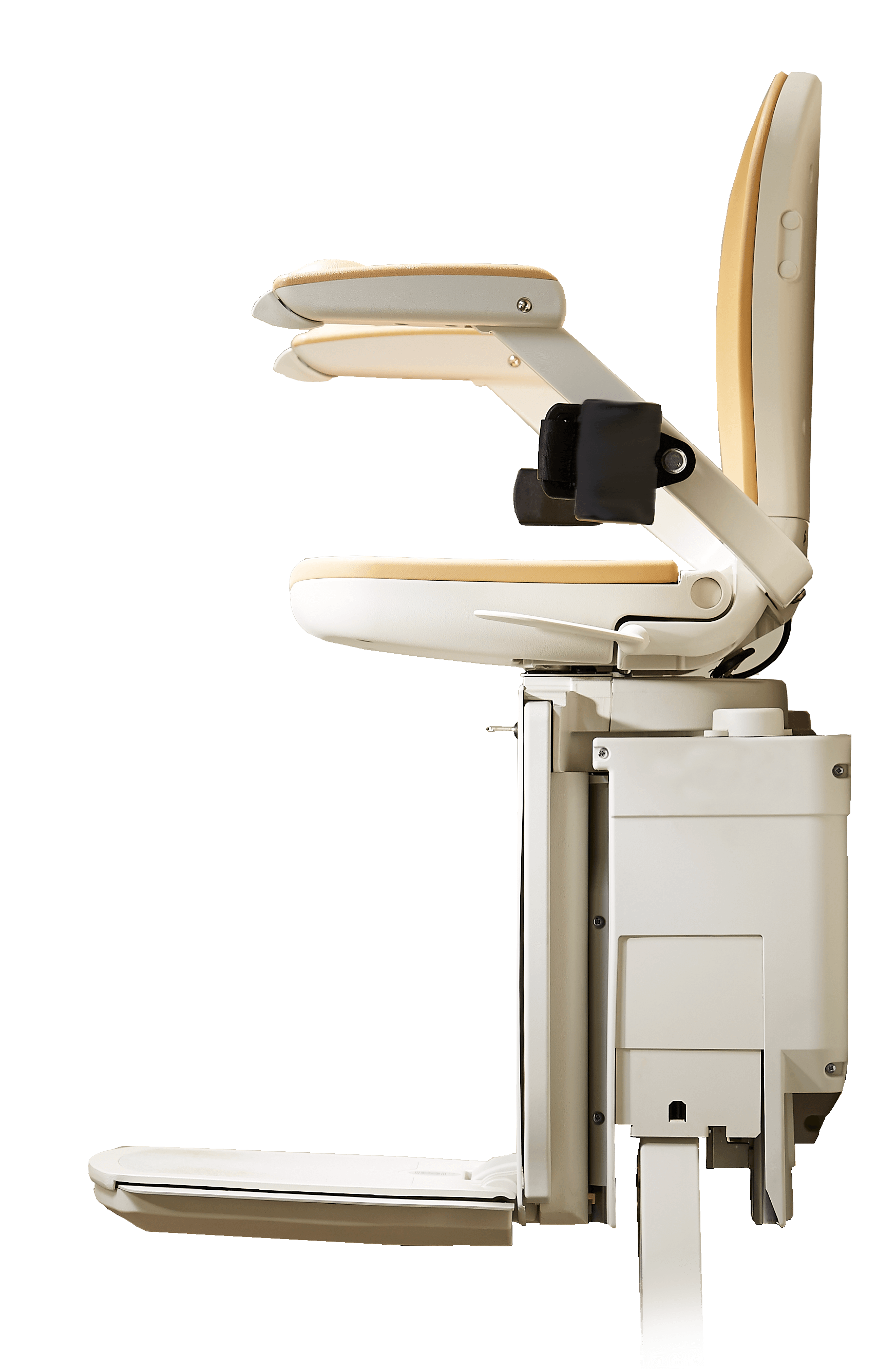 Acorn curved Stairlift side view in Tennessee